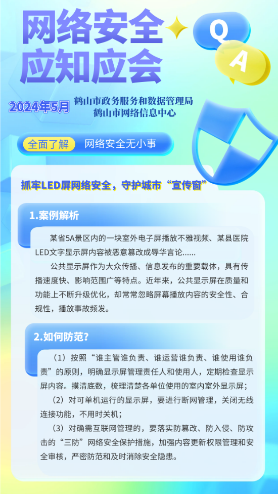 2024-5【网络安全 应知应会】抓牢LED屏网络安全，守护城市“宣传窗”  .png