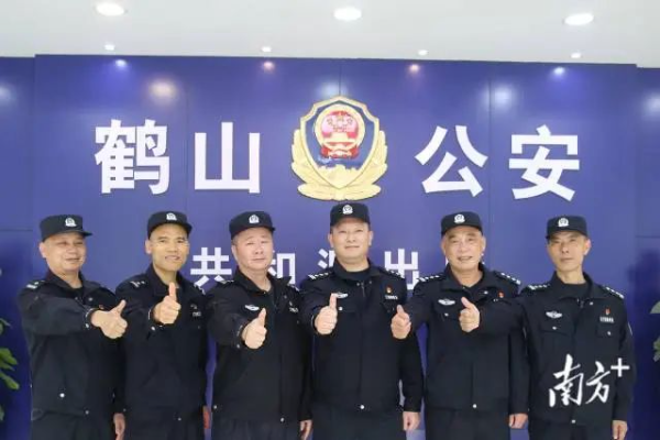 从左至右：徐敬阳、冼富强、苏庆平、王国华、麦定权、姚金南。受访者供图