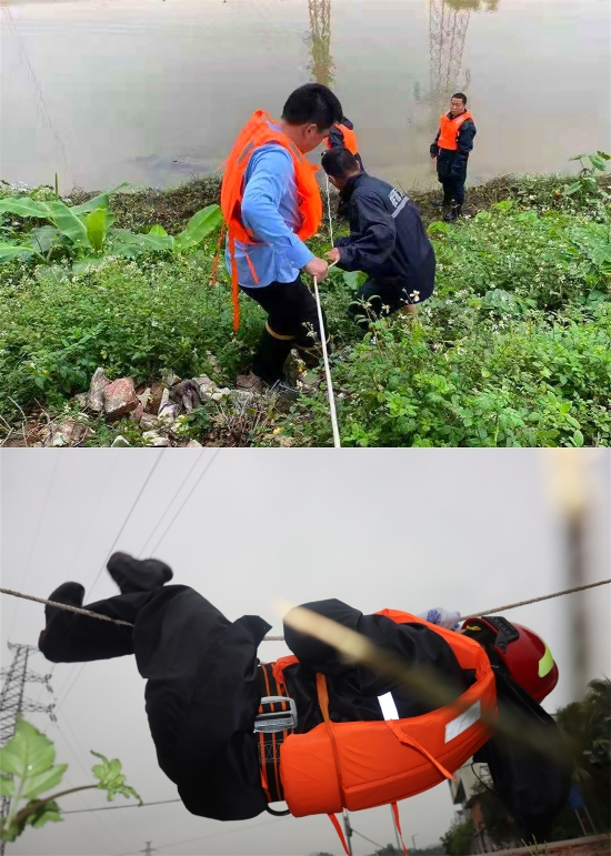 已处理16179691238128、消防员利用救援绳索搭建简易救援“桥梁”_副本.jpg