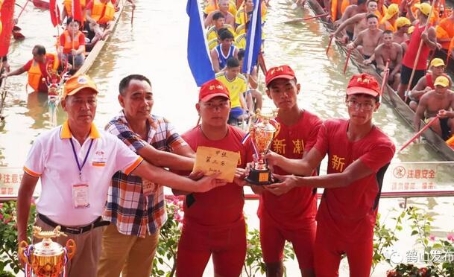 冠军出炉!2018古劳水乡北控水务杯龙舟赛圆