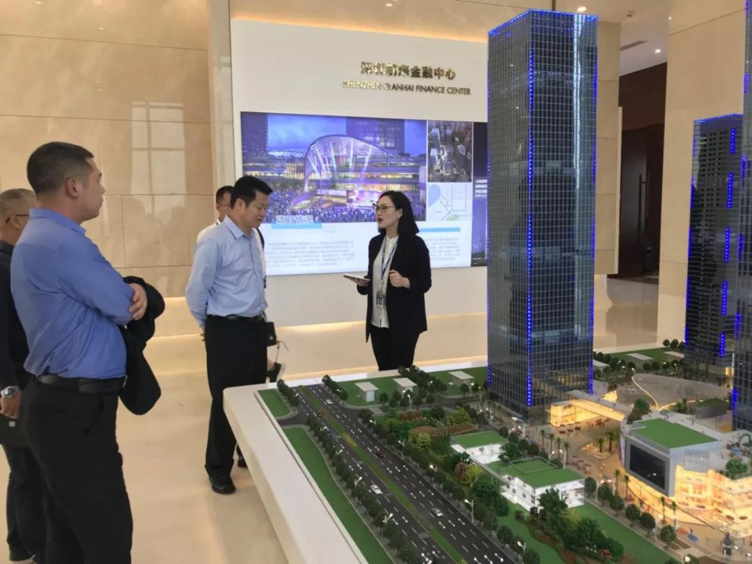 市发改局到宝能物流集团参观交流学习