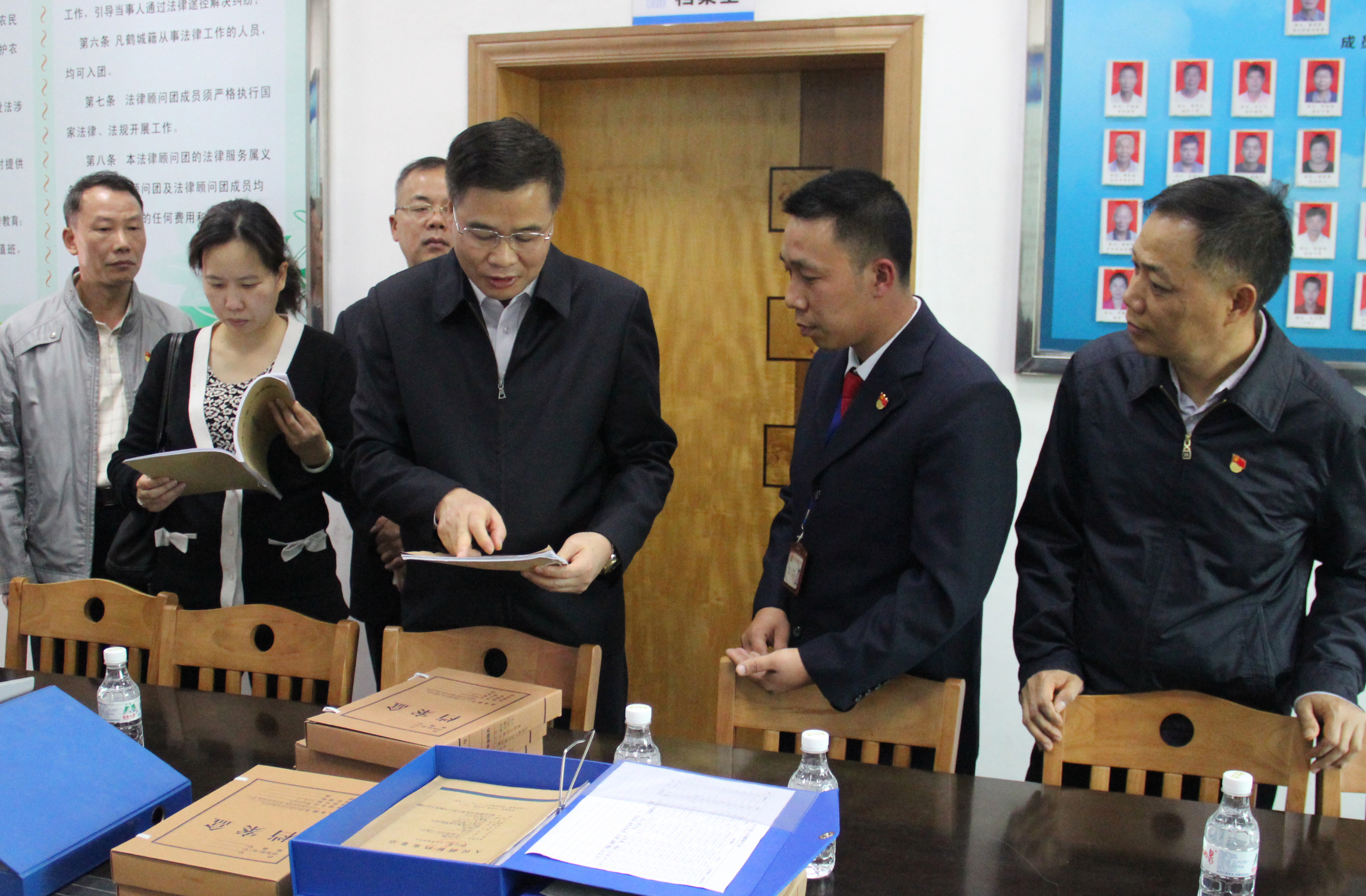 司法厅曾祥陆厅长到鹤山市指导基层司法行政工
