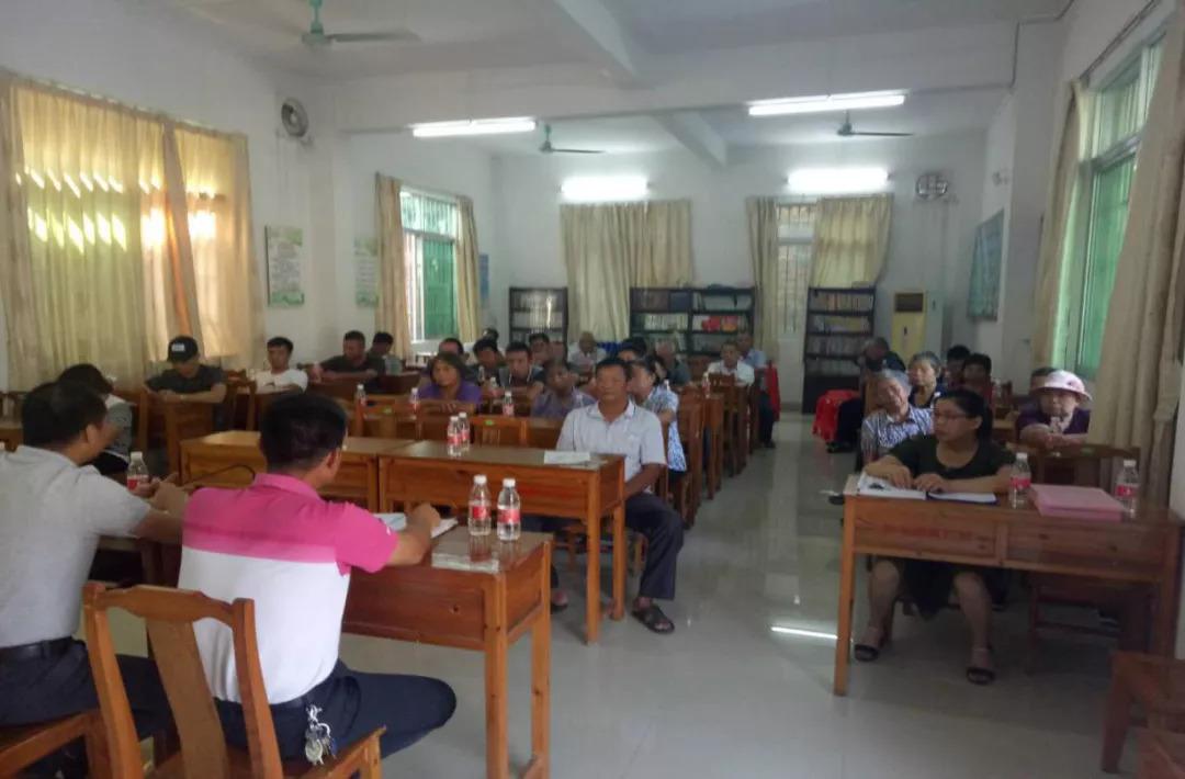 沙坪街道各村委会召开扫黑除恶专项斗争推进会