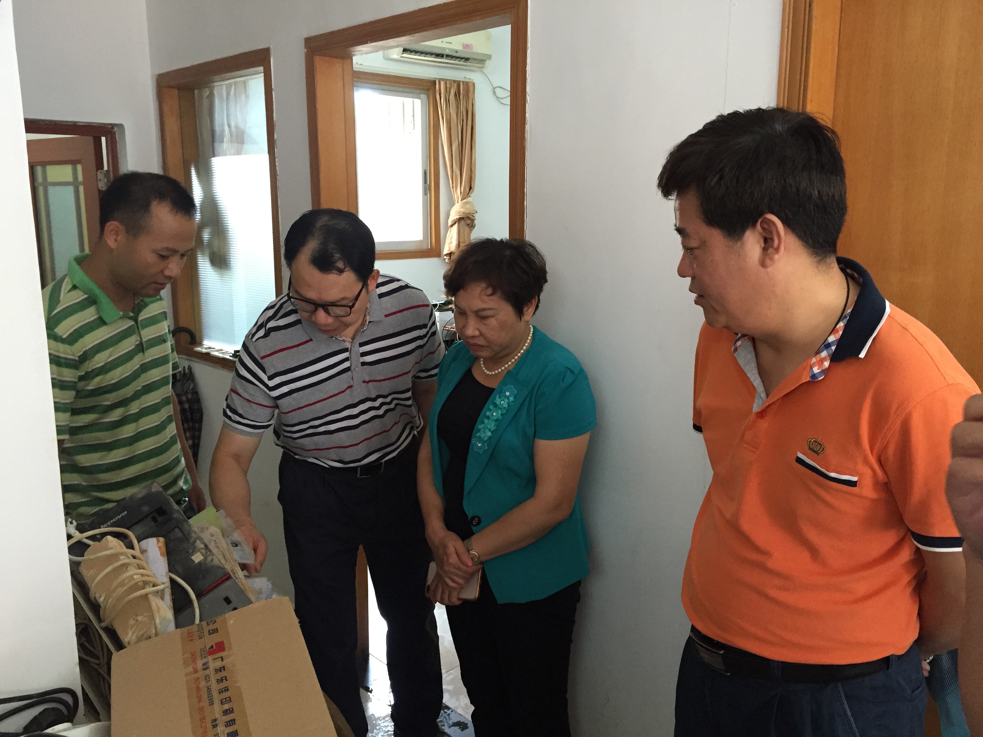 我市卫生计生局积极开展抗台风救灾复产和卫生