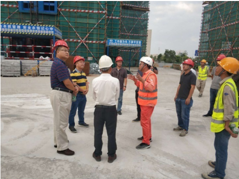 市领导带队督查建筑施工领域做好台风