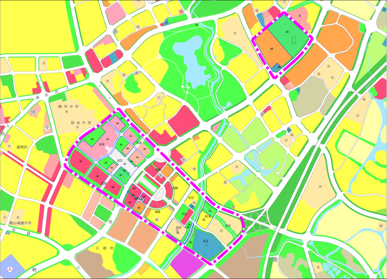 鹤山市城乡规划局《鹤山市东部城区控制性详细