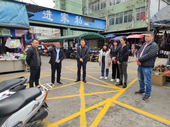 下沉一线精准把脉压力传导提质增效沙坪街道开展文明创建实地督导