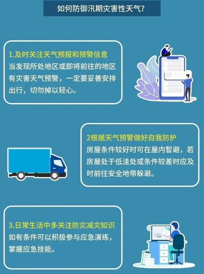 鹤山人注意汛期来了安全提示